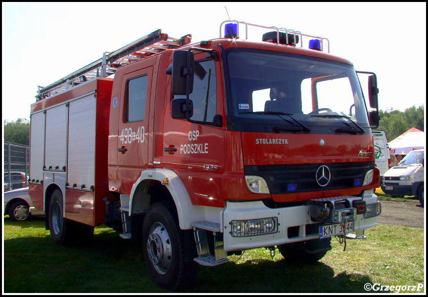 498[K]40 - GBAM 2,5/20 Mercedes Benz Atego 1326/Stolarczyk - OSP Podszkle