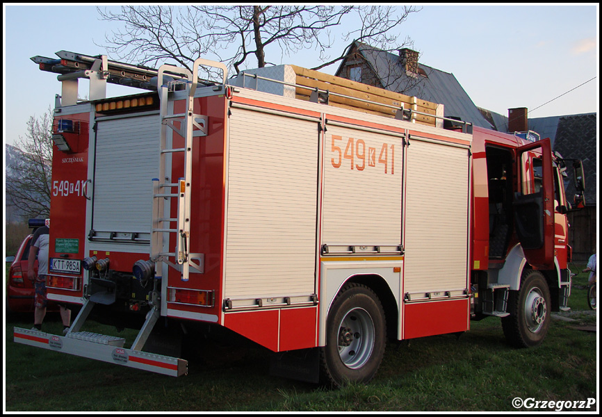 549[K]41 - GBA 2,5/24 Mercedes Benz Atego 1329/SzczÄ™Å›niak - OSP Poronin