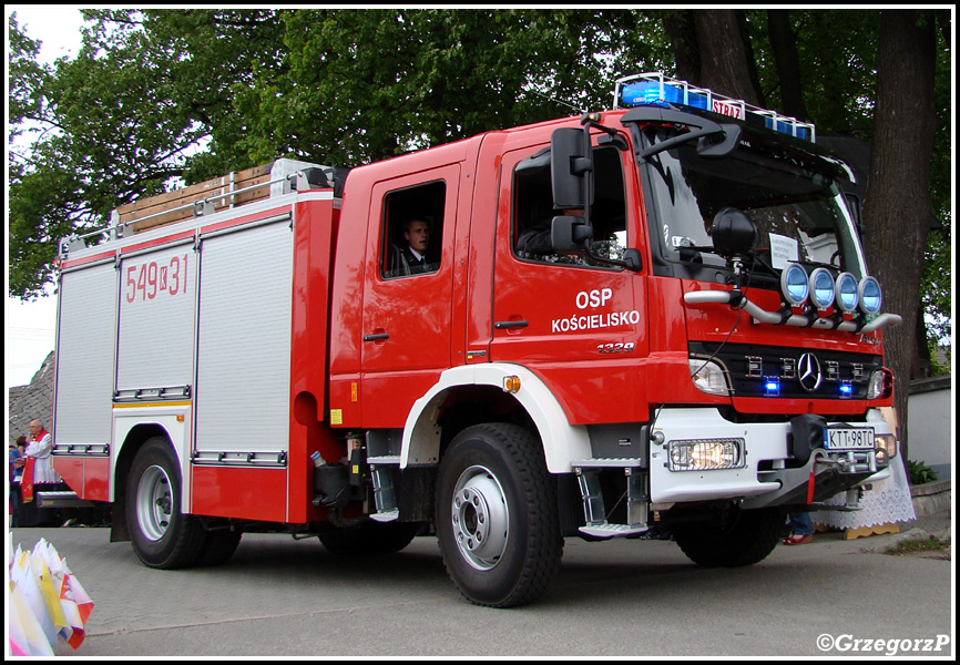 549[K]31 - GBA 2,5/24 Mercedes Benz Atego 1329 AF/SzczÄ™Å›niak - OSP KoÅ›cielisko*