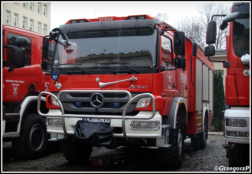 479[K]50 - GBA 2,5/26 Mercedes Benz Atego 1329/Moto Truck - OSP SuÅ‚kowice