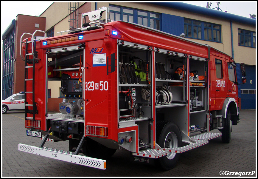 329[K]50 - GBA 2,5/26 Mercedes Benz Atego 1329/Moto Truck - OSP SuÅ‚oszowa III