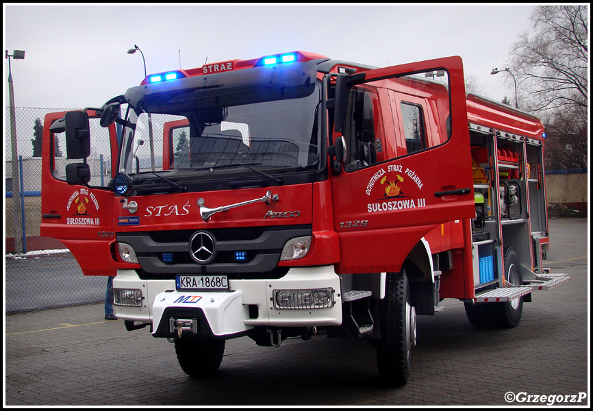 329[K]50 - GBA 2,5/26 Mercedes Benz Atego 1329/Moto Truck - OSP SuÅ‚oszowa III