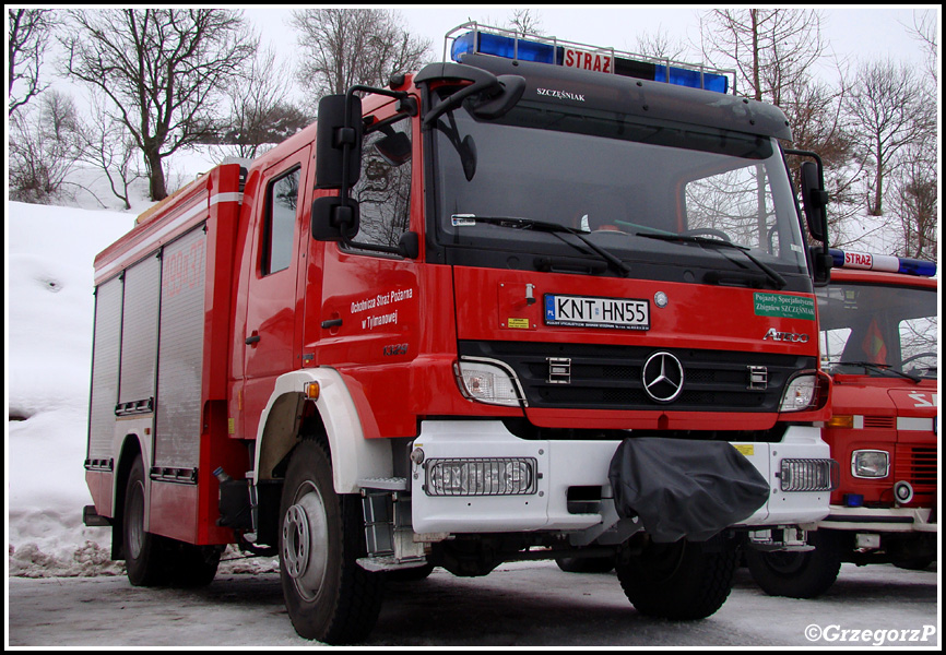 499[K]37 - GBA 2,5/28 Mercedes Benz Atego 1329/Szczęśniak - OSP Tylmanowa