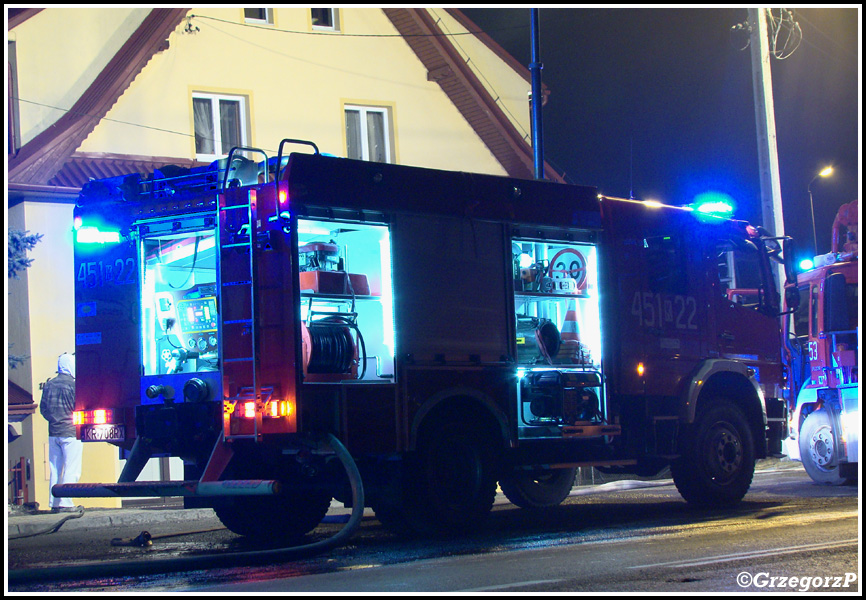 451[K]22 - GBA 2,5/24 Mercedes Benz Atego 1329/Bocar - JRG Limanowa*