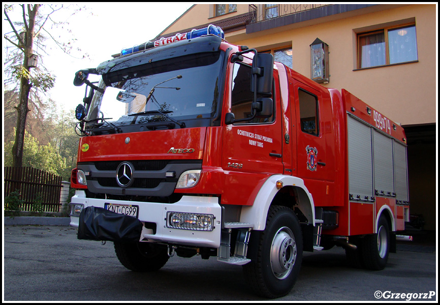 499[K]74 - GBA 2,5/28 Mercedes Benz Atego 1429/Bocar - OSP Nowy Targ