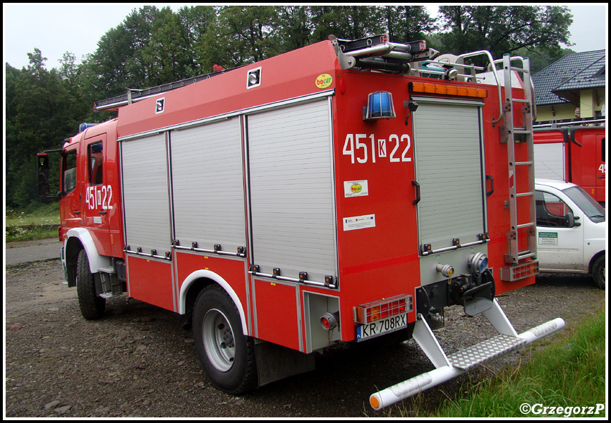 451[K]22 - GBA 2,5/24 Mercedes Benz Atego 1329/Bocar - JRG Limanowa*