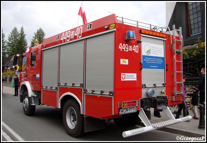 449[M]40 - GBA 2,5/24 Mercedes Benz Atego 1429/Bocar - OSP SkuÅ‚y