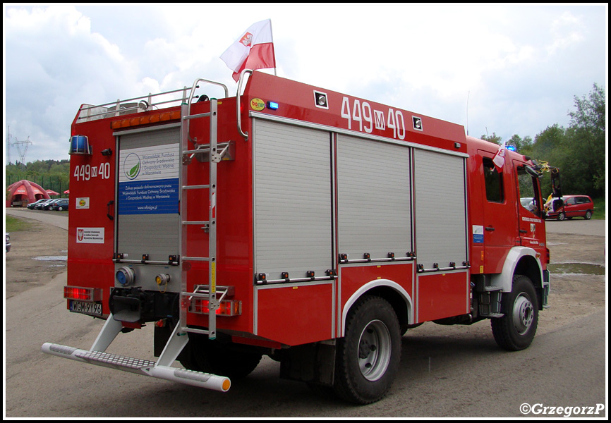 449[M]40 - GBA 2,5/24 Mercedes Benz Atego 1429/Bocar - OSP SkuÅ‚y