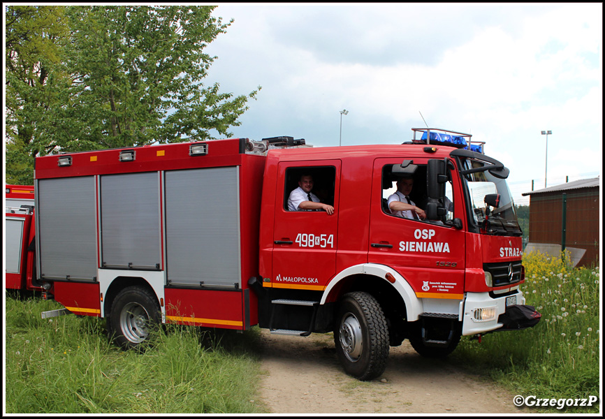 498[K]54 - GBA 3/16 Mercedes Benz Atego 1529/Ziegler - OSP Sieniawa