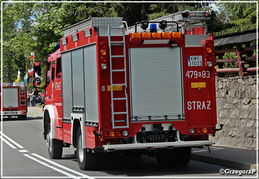 479[K]83 - GBA 2/25 Mercedes Benz Atego 1528/BAI - OSP KrzesÅ‚awice