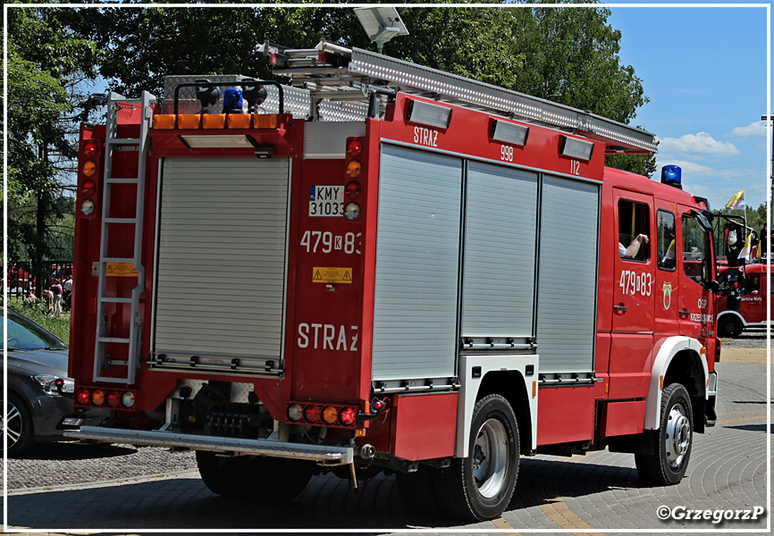 479[K]83 - GBA 2/25 Mercedes Benz Atego 1528/BAI - OSP KrzesÅ‚awice