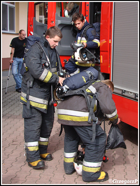 4.10.2012 - Kościelisko, Zespoł Szkół - Manewry gminne