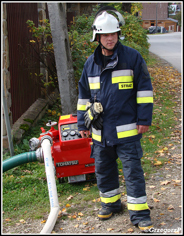 4.10.2012 - Kościelisko, Zespoł Szkół - Manewry gminne