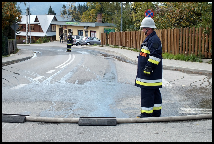 4.10.2012 - Kościelisko, Zespoł Szkół - Manewry gminne