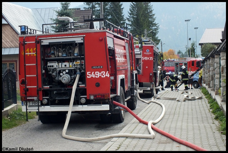 4.10.2012 - Kościelisko, Zespoł Szkół - Manewry gminne