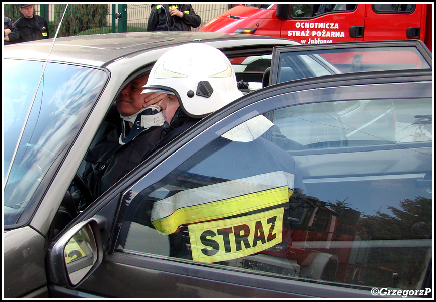 14.10.2012 - Raba WyÅ¼na, remiza - Manewry KSRG