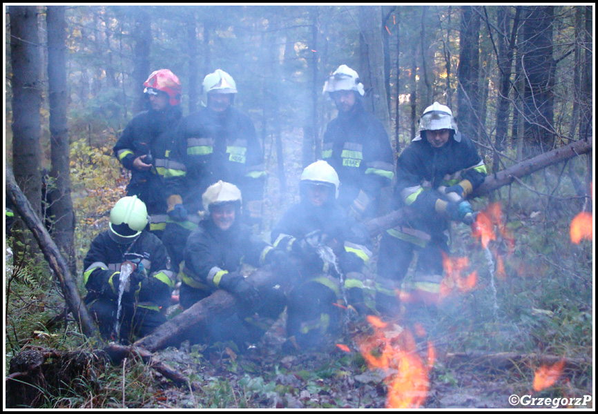 19.10.2012 - Zakopane, ul. BronisÅ‚awa Czecha - Manewry KSRG powiatu tatrzaÅ„skiego