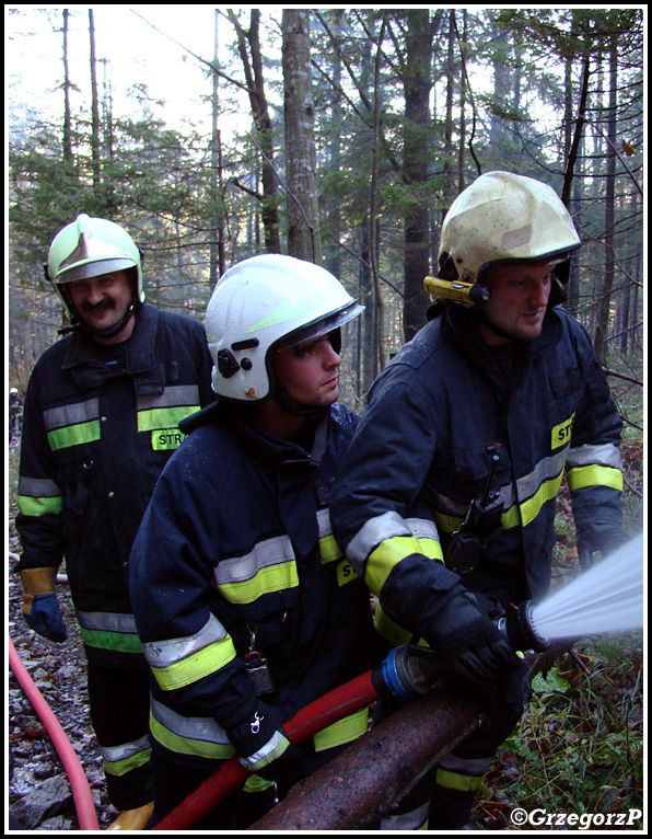 19.10.2012 - Zakopane, ul. BronisÅ‚awa Czecha - Manewry KSRG powiatu tatrzaÅ„skiego