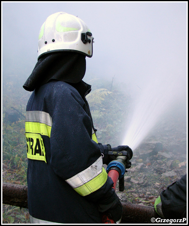 19.10.2012 - Zakopane, ul. BronisÅ‚awa Czecha - Manewry KSRG powiatu tatrzaÅ„skiego