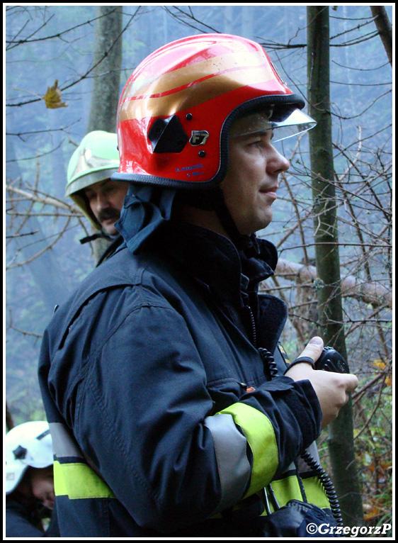 19.10.2012 - Zakopane, ul. Bronisława Czecha - Manewry KSRG powiatu tatrzańskiego