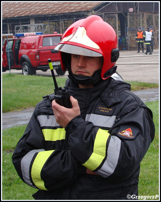 23.10.2012 - Nowy Targ, ul. Składowa - Wojewódzkie manewry w zakładzie GASPOL