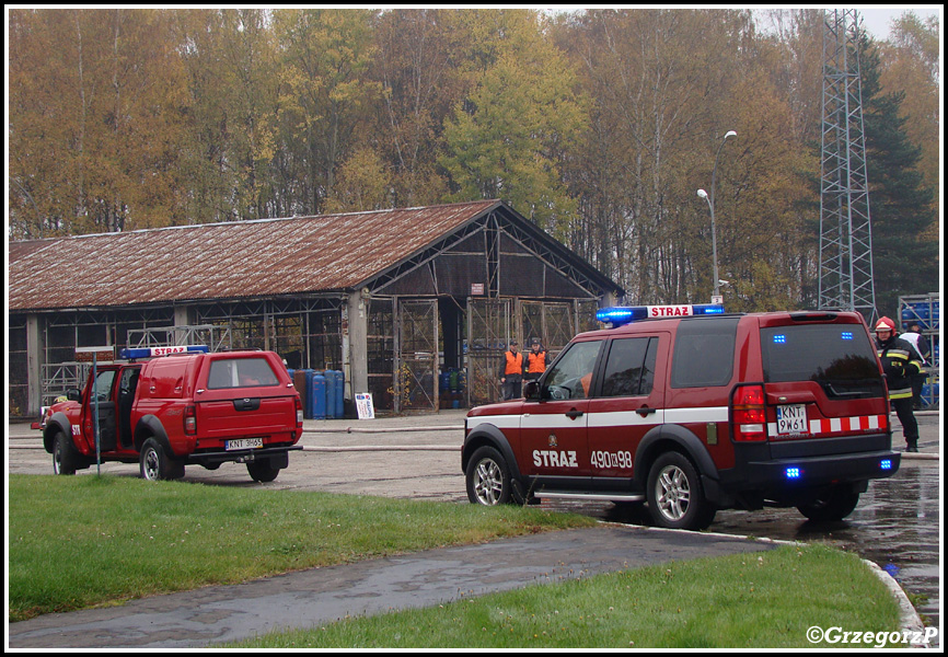 23.10.2012 - Nowy Targ, ul. SkÅ‚adowa - WojewÃ³dzkie manewry w zakÅ‚adzie GASPOL