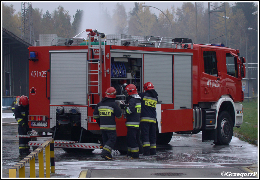 23.10.2012 - Nowy Targ, ul. SkÅ‚adowa - WojewÃ³dzkie manewry w zakÅ‚adzie GASPOL