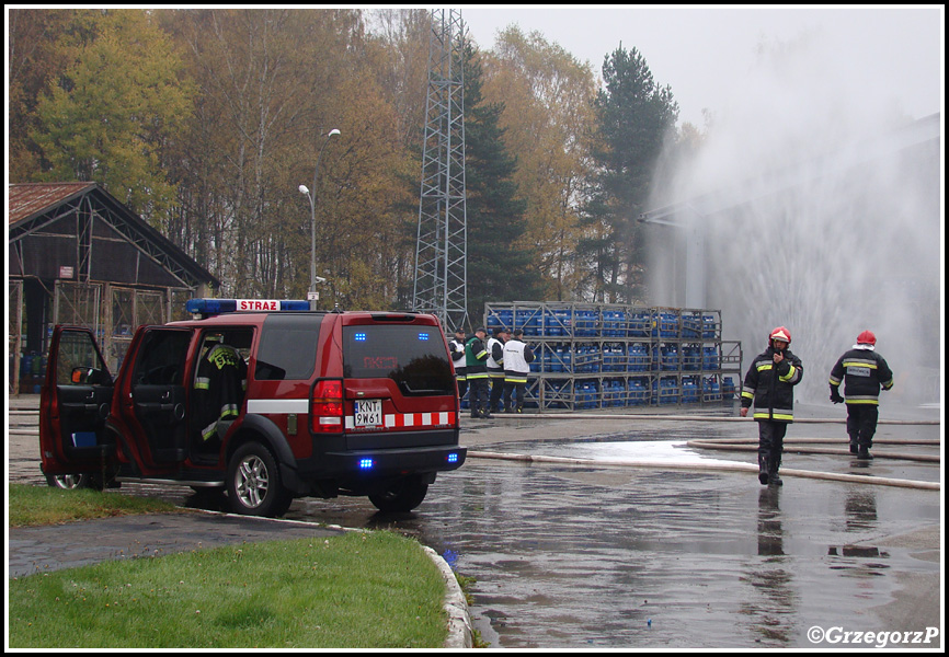 23.10.2012 - Nowy Targ, ul. SkÅ‚adowa - WojewÃ³dzkie manewry w zakÅ‚adzie GASPOL