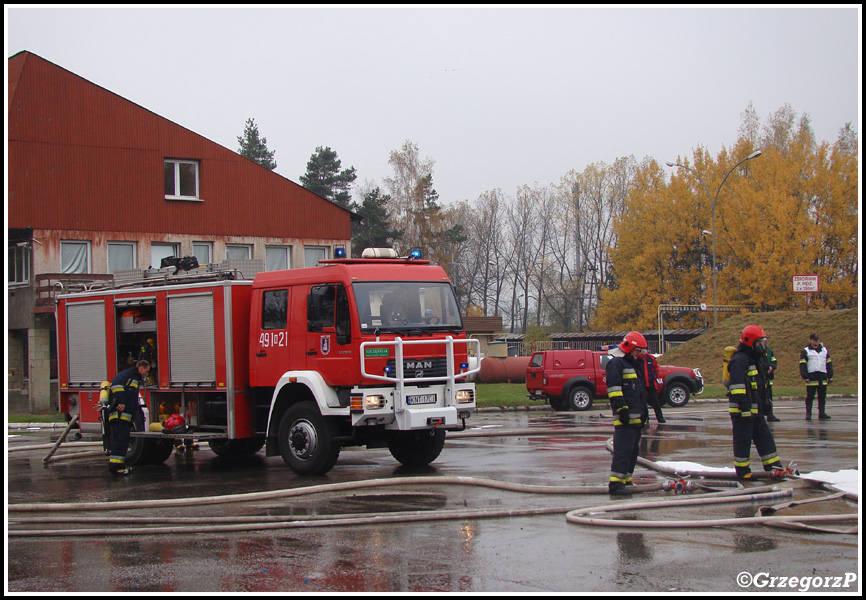 23.10.2012 - Nowy Targ, ul. SkÅ‚adowa - WojewÃ³dzkie manewry w zakÅ‚adzie GASPOL