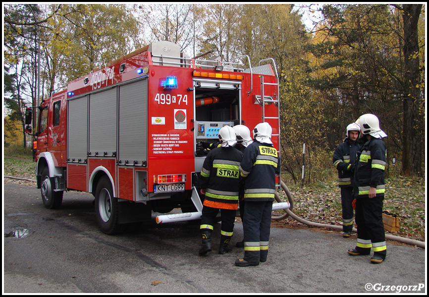 23.10.2012 - Nowy Targ, ul. SkÅ‚adowa - WojewÃ³dzkie manewry w zakÅ‚adzie GASPOL