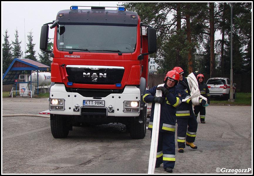 23.10.2012 - Nowy Targ, ul. SkÅ‚adowa - WojewÃ³dzkie manewry w zakÅ‚adzie GASPOL