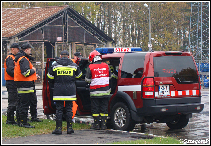 23.10.2012 - Nowy Targ, ul. SkÅ‚adowa - WojewÃ³dzkie manewry w zakÅ‚adzie GASPOL