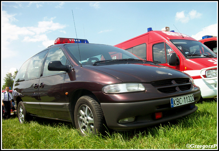 SLOp Chrysler Voyager - OSP Łąkta Górna