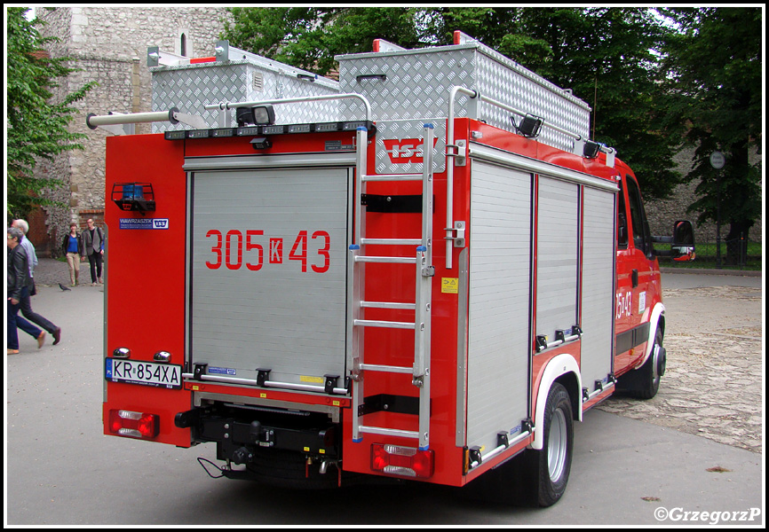 305[K]43 - SLRt Iveco Daily 70C17/Wawrzaszek - JRG 5 KrakÃ³w*