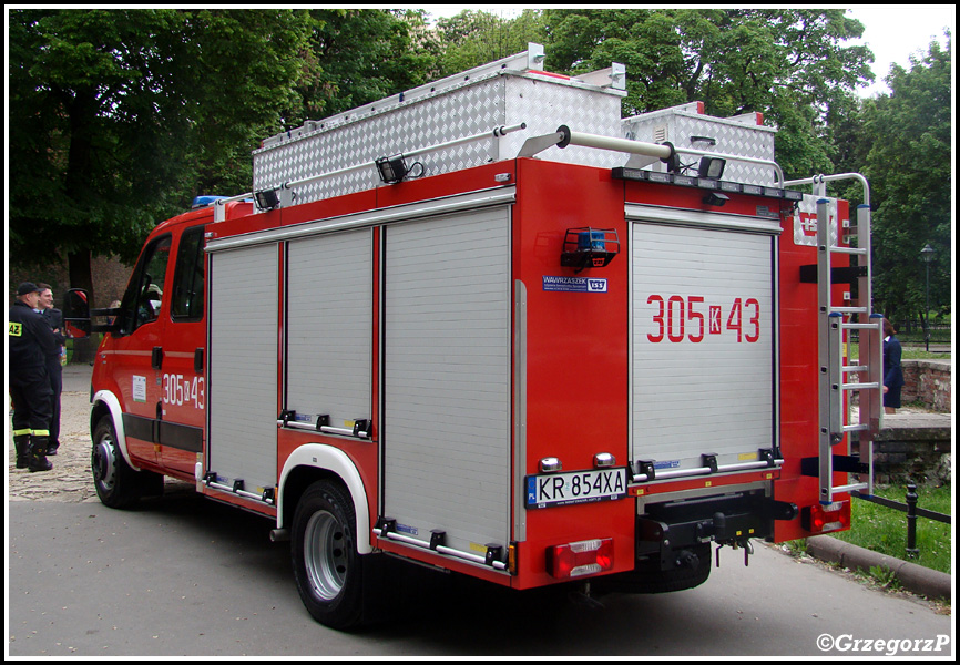 305[K]43 - SLRt Iveco Daily 70C17/Wawrzaszek - JRG 5 Kraków*