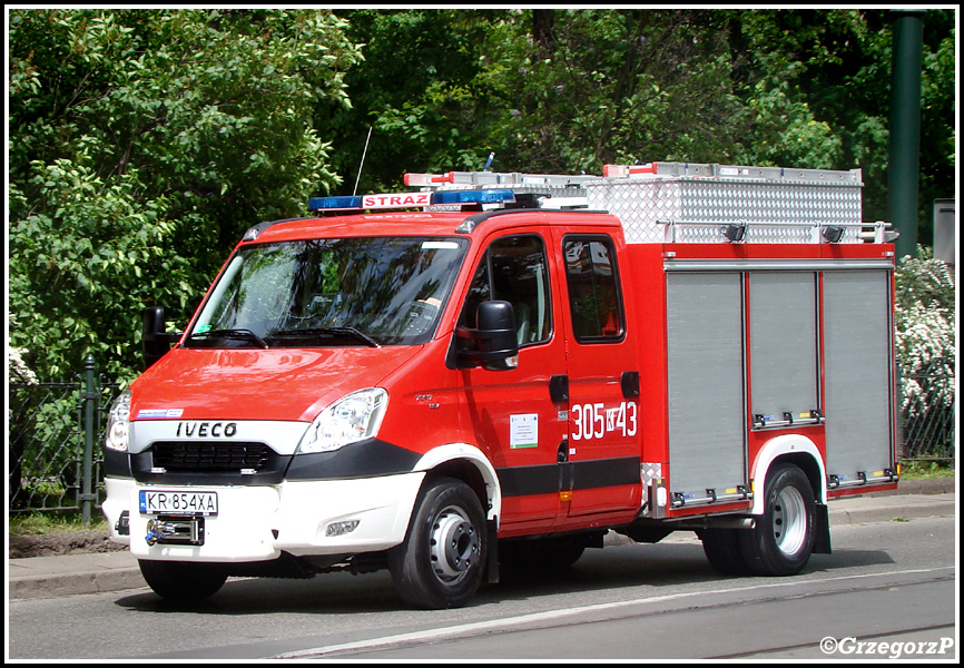 305[K]43 - SLRt Iveco Daily 70C17/Wawrzaszek - JRG 5 KrakÃ³w*