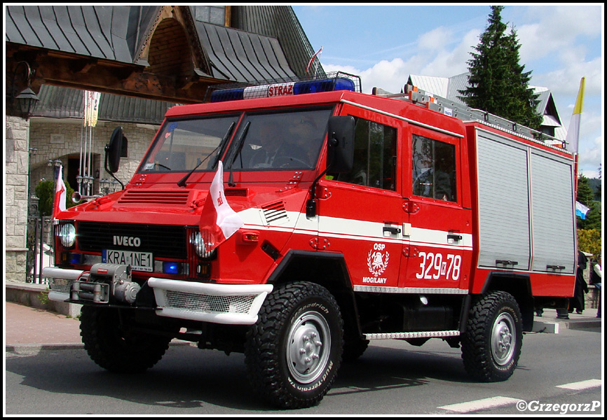 329[K]78 - SLRt Iveco 40-10 WM/Rosenbauer - OSP Mogilany