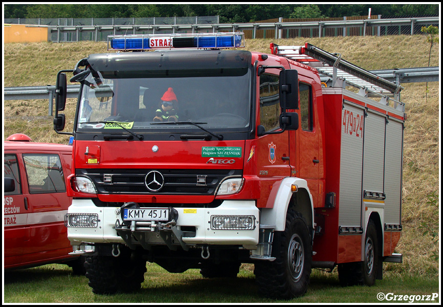 479[K]24 - GBA 2,5/34 Mercedes Benz Atego 1329/Szczęśniak - OSP Droginia