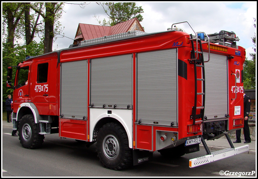 479[K]75 - GBA 2,5/26 Mercedes Benz Atego 1329/Moto Truck - OSP LubieÅ„
