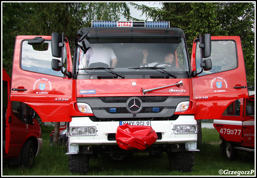 479[K]75 - GBA 2,5/26 Mercedes Benz Atego 1329/Moto Truck - OSP Lubień