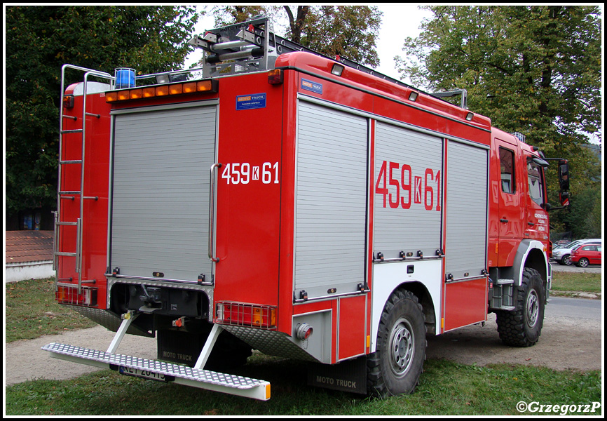 459[K]61 - GBA 2,5/24 Mercedes Benz Atego 1329/Moto Truck - OSP MÄ™cina