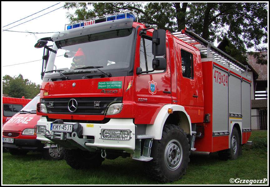 479[K]24 - GBA 2,5/34 Mercedes Benz Atego 1329/SzczÄ™Å›niak - OSP Droginia
