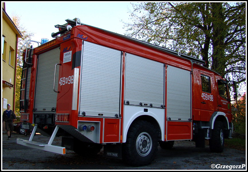459[K]98 - GBA 2,5/26 Mercedes Benz Atego 1329/Moto Truck - OSP NiedÅºwiedÅº
