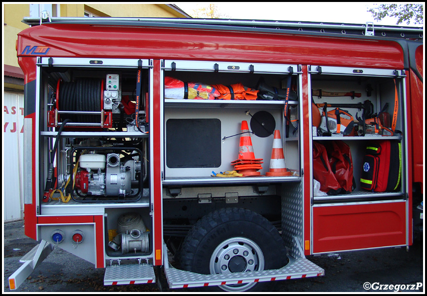 459[K]98 - GBA 2,5/26 Mercedes Benz Atego 1329/Moto Truck - OSP NiedÅºwiedÅº