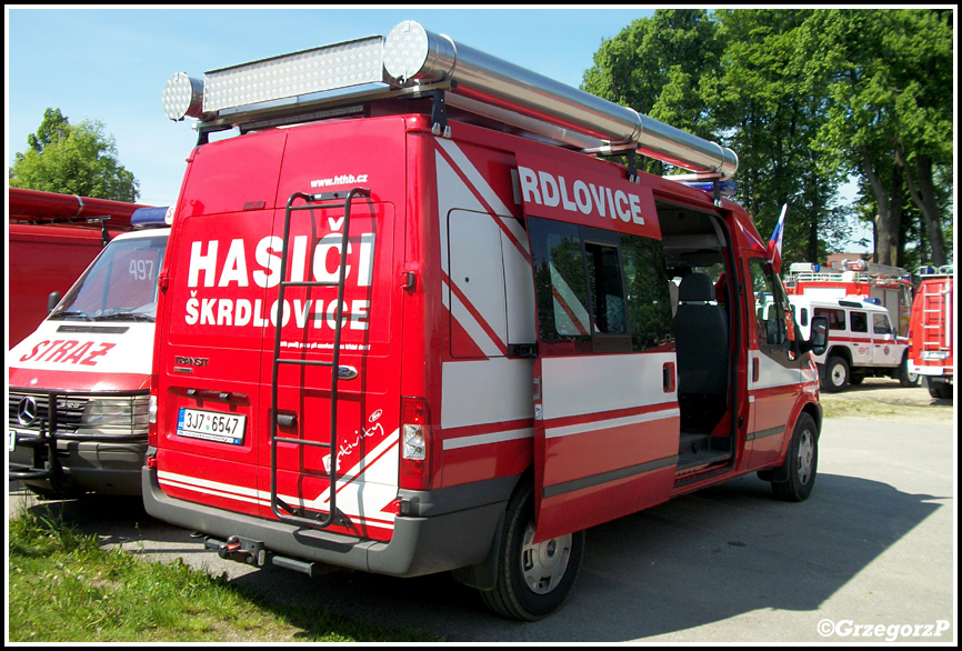 DA 8 - Ford Transit TDCi 2,4/Hasičská technika - SDH Škrdlovice