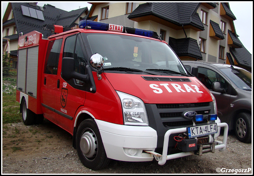 369[K]33 - GLBM 0,2/0,4 Ford Transit 115 T350/Bocar - OSP RadÅ‚Ã³w