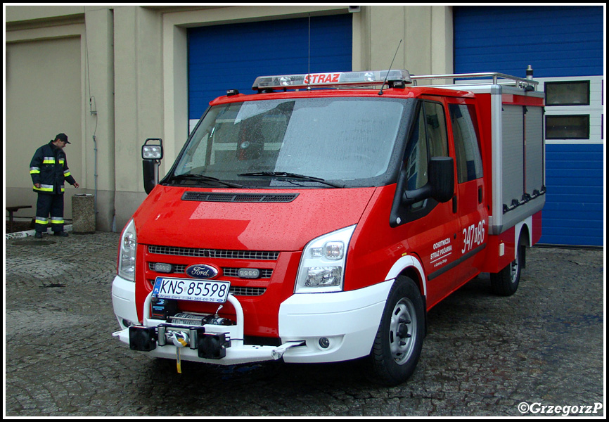 347[K]86 - GLBM 0,2/0,4 Ford Transit 115 T350/Frank-Cars - OSP Åomnica ZdrÃ³j