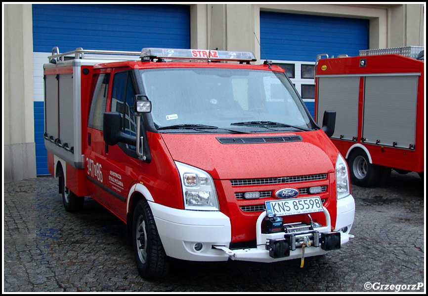 347[K]86 - GLBM 0,2/0,4 Ford Transit 115 T350/Frank-Cars - OSP Åomnica ZdrÃ³j