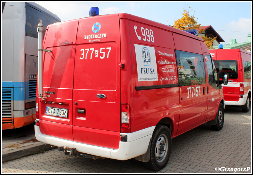 377[K]57 - GLM Ford Transit 100 T350/Stolarczyk - OSP BreÅ„