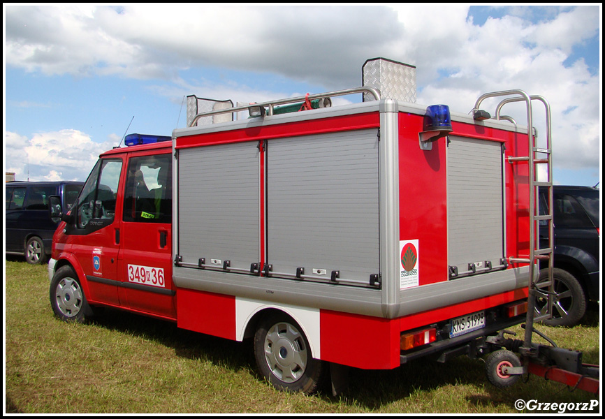 349[K]36 - GLBM Ford Transit/Frank-Cars - OSP KruÅ¼lowa WyÅ¼na